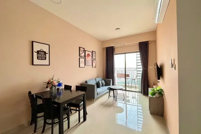 Chuyển nhượng căn hộ The Sun Avenue 2pn giá 5,1 tỷ nội thất full