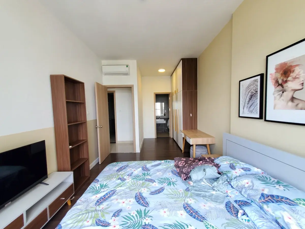 Căn hộ 2 phòng ngủ nội thất đầy đủ 17 triệu bao phí nhà đẹp view sông