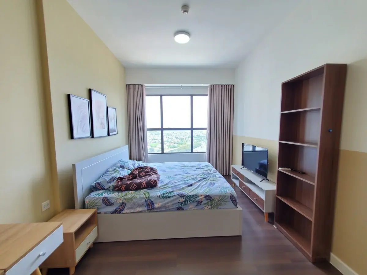 Căn hộ 2 phòng ngủ nội thất đầy đủ 17 triệu bao phí nhà đẹp view sông