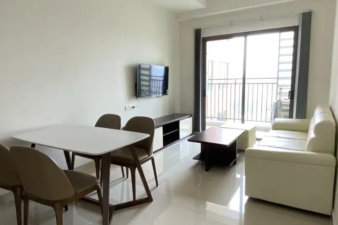 Mua bán căn hộ 2pn+1 The Sun Avenue giá 5,3 tỷ nội thất đầy đủ căn góc