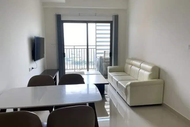 Mua bán căn hộ 2pn+1 The Sun Avenue giá 5,3 tỷ nội thất đầy đủ căn góc