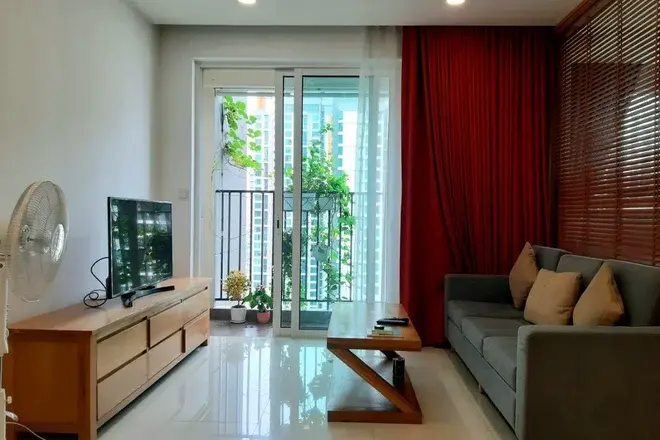 Cho thuê căn hộ Quận 2 Vista Verde 1pn giá 14,5 triệu nội thất full 54m2