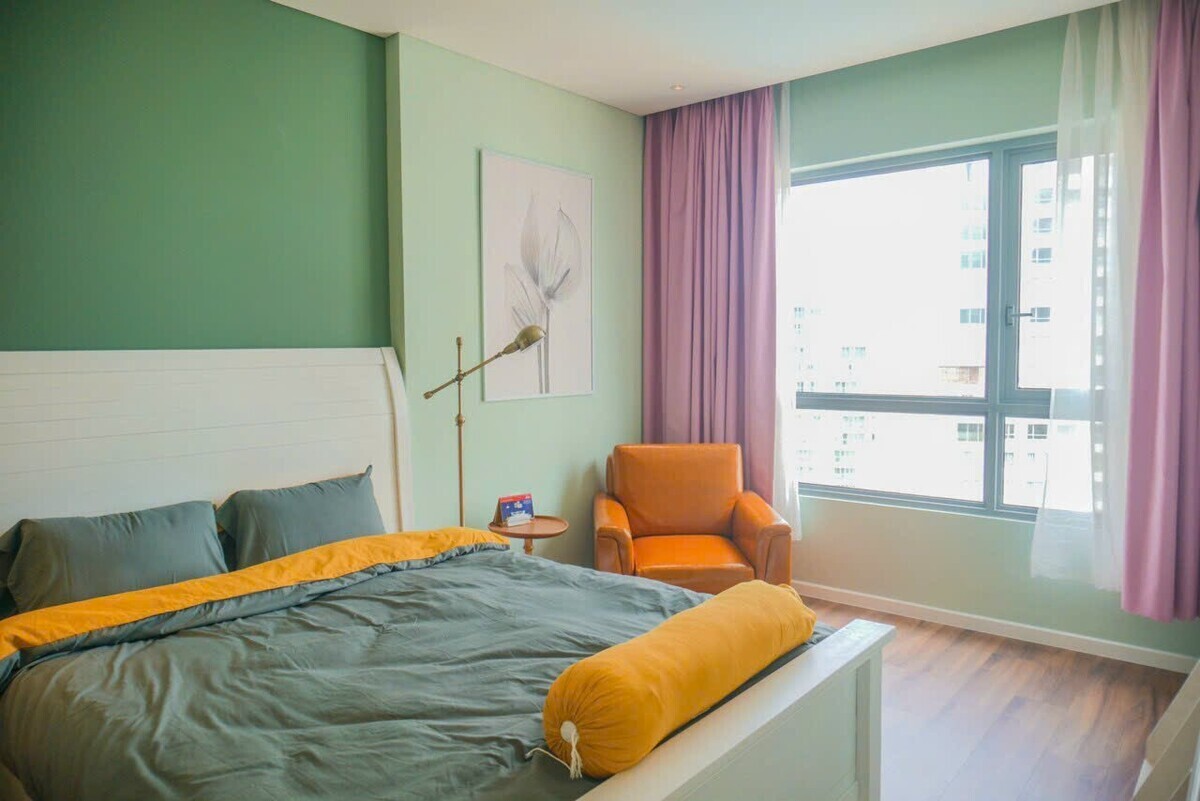 Cho thuê căn 3pn Đảo Kim Cương 36 triệu nội thất full đồ dùng 117m2