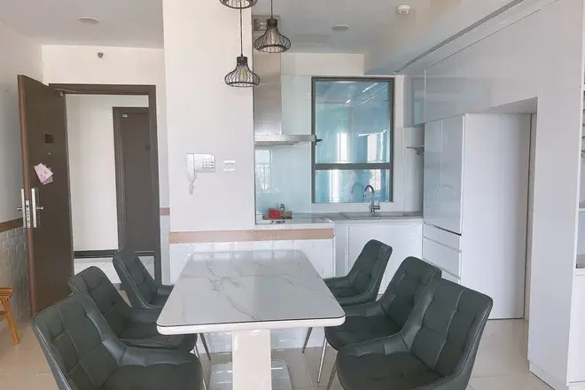 Cho thuê căn hộ 3 phòng ngủ The Sun Avenue giá 20 triệu full nội thất