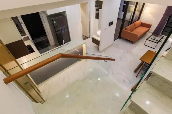 Cho thuê 2pn duplex giá hợp lý 27,5 triệu/tháng có ban công rộng nhà đẹp