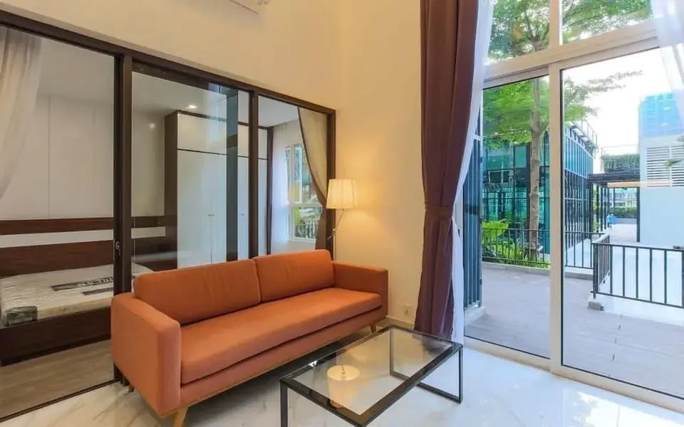 Cho thuê 2pn duplex giá hợp lý 27,5 triệu/tháng có ban công rộng nhà đẹp