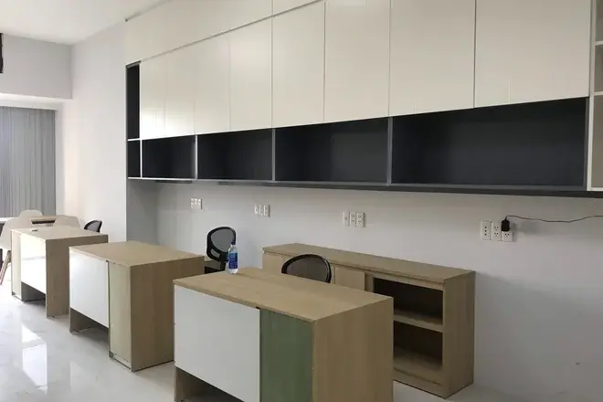 The Sun Avenue cho thuê văn phòng 12 triệu full bàn ghế 45m2