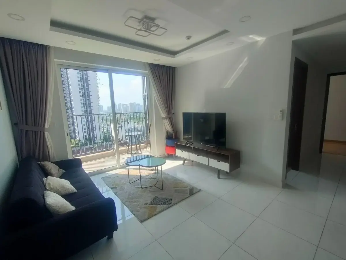 Vista Verde cho thuê 2pn giá 18 triệu tầng cao có ban công thoáng 82m2