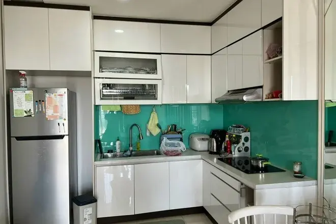 Thuê căn hộ 2 phòng ngủ full nội thất 17 triệu bao phí 75m2 nhà đẹp