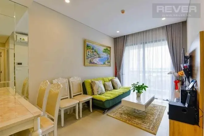 Cho thuê căn hộ 1 phòng ngủ Đảo Kim Cương giá 16 triệu 54m2