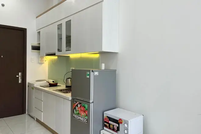 Cho thuê studio 31m2 nhà đẹp 10 triệu nội thất đầy đủ khu chung cư an ninh