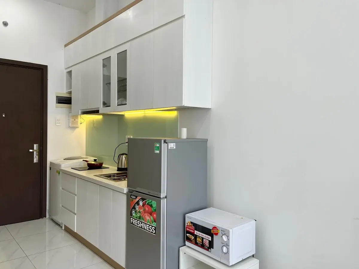 Cho thuê studio 31m2 nhà đẹp 10 triệu nội thất đầy đủ khu chung cư an ninh