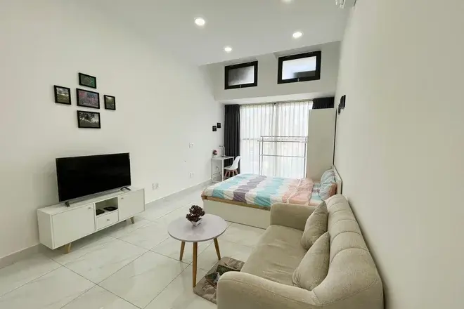 Cho thuê studio 31m2 nhà đẹp 10 triệu nội thất đầy đủ khu chung cư an ninh