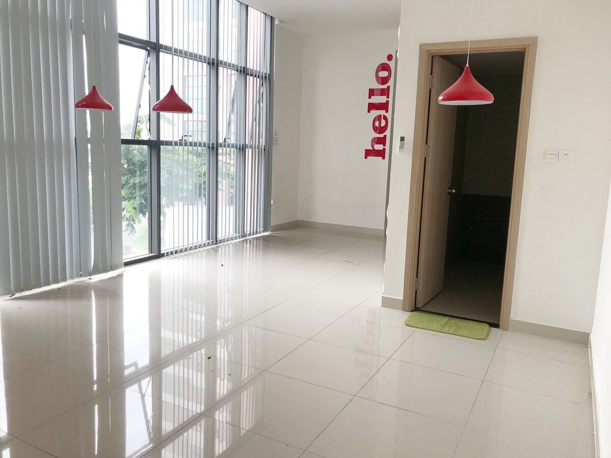 Cho thuê căn officetel The Sun Avenue giá 12 triệu thiết kế cơ bản 49m2