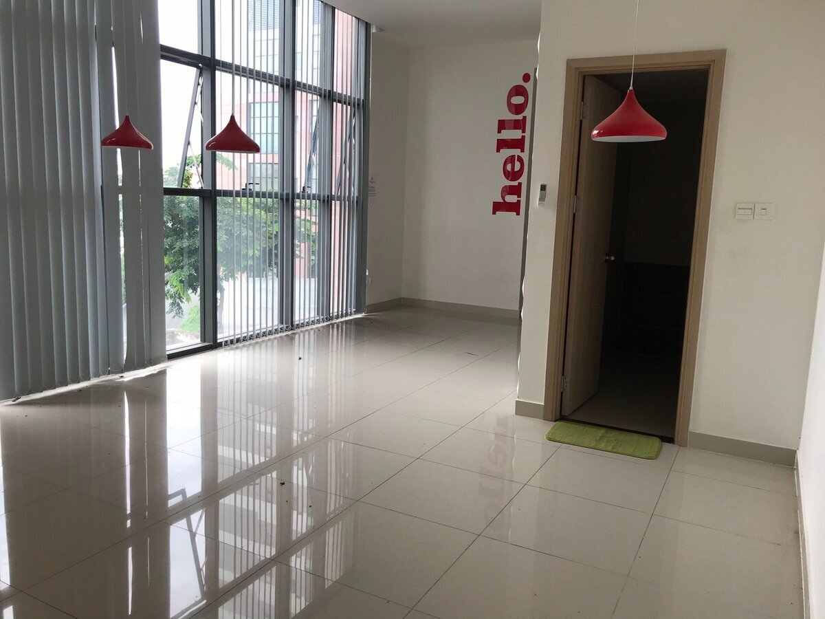 Cho thuê căn officetel The Sun Avenue giá 12 triệu thiết kế cơ bản 49m2