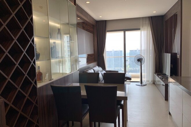 Đảo Kim Cương cho thuê căn hộ 1 phòng ngủ giá 18 triệu tầng cao mát