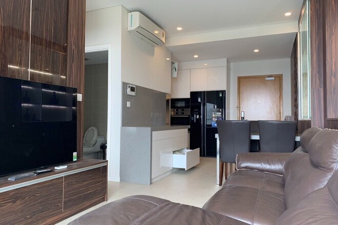 Đảo Kim Cương cho thuê căn hộ 1 phòng ngủ giá 18 triệu tầng cao mát