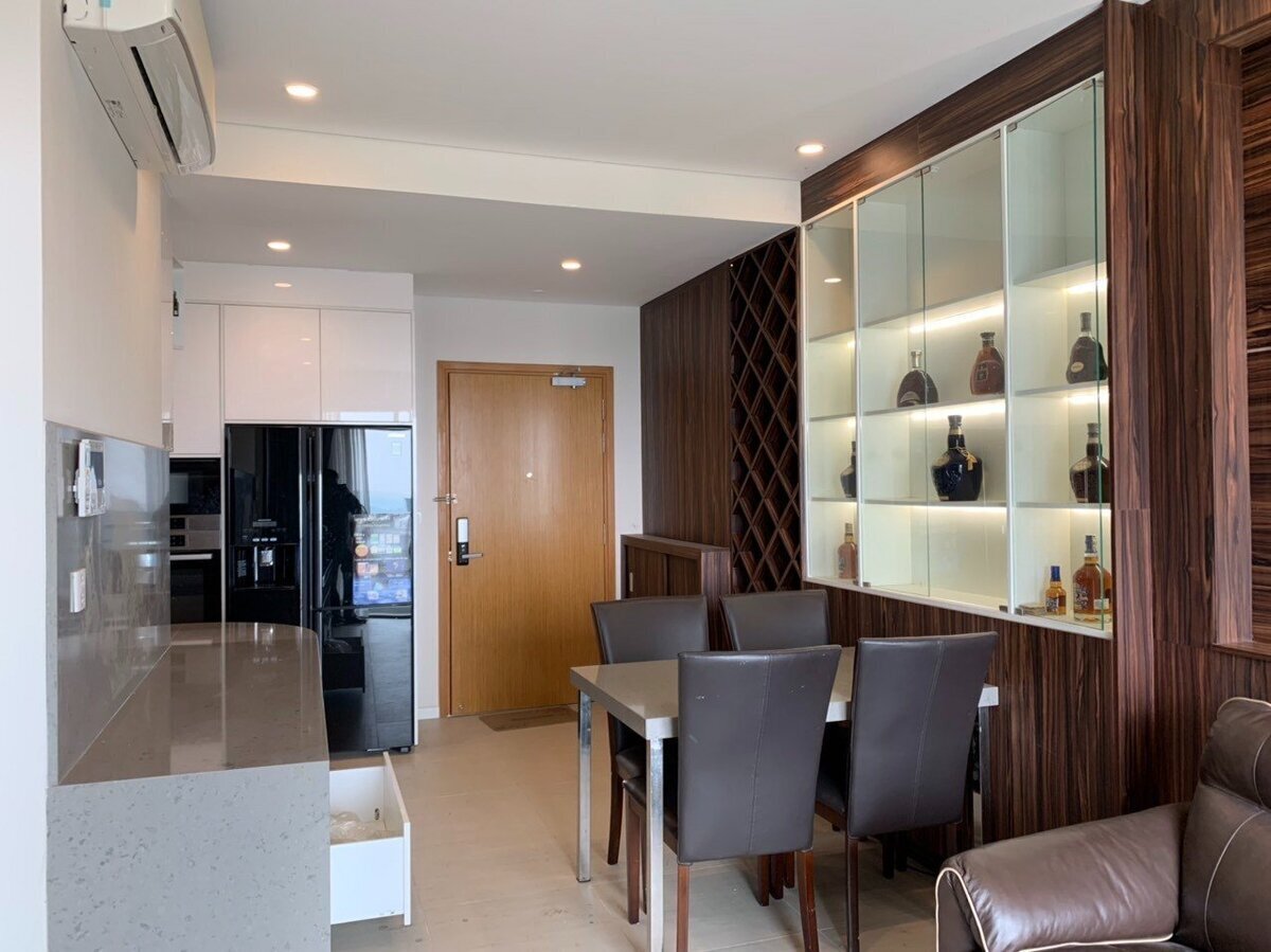 Đảo Kim Cương cho thuê căn hộ 1 phòng ngủ giá 18 triệu tầng cao mát