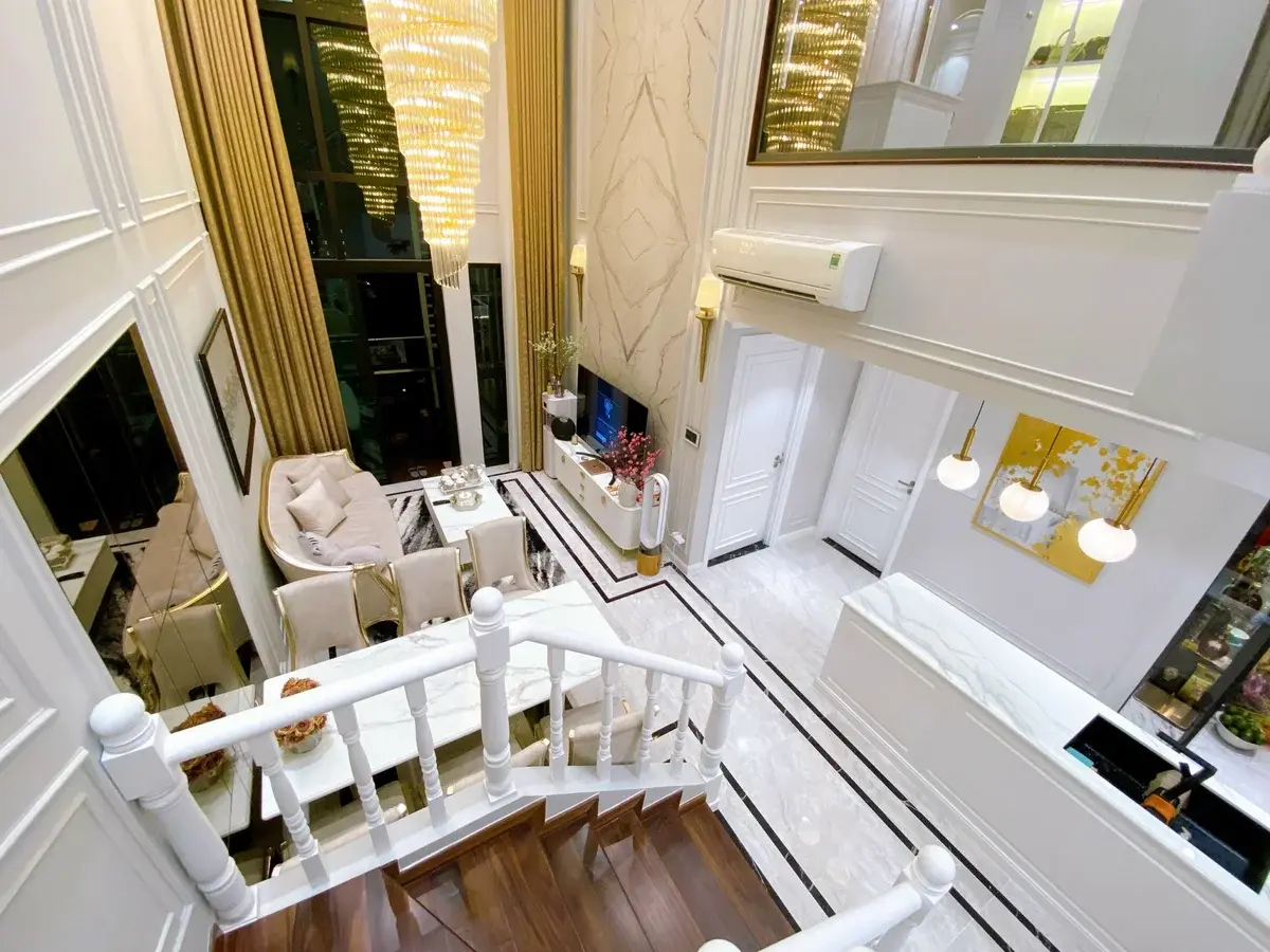 Bán nhà 2pn 103m2 thiết kế tone màu trắng sang trọng tại Feliz En Vista Quận 2