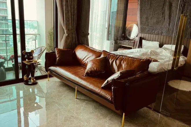 3PN Sky Loft Duplex cần bán giá 11 tỷ ban công hương tây bắc đầy đủ nội thất