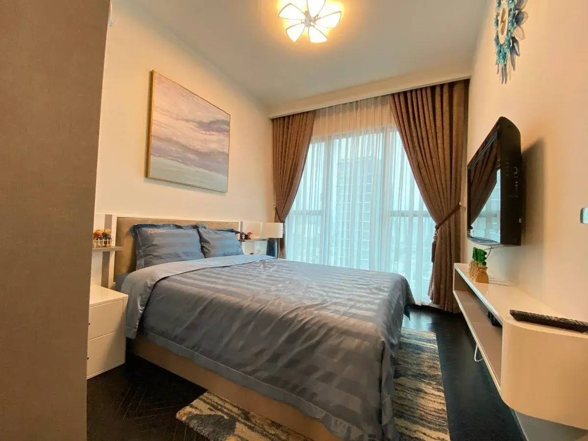 Cho thuê căn hộ Feliz En Vista 35 triệu nội thất cao cấp có ban công, logia