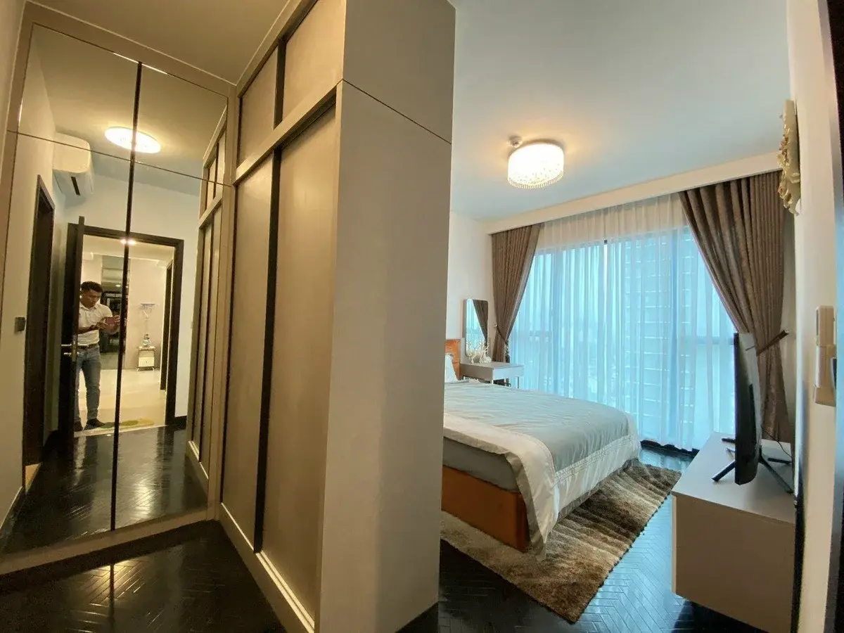 Cho thuê căn hộ Feliz En Vista 35 triệu nội thất cao cấp có ban công, logia