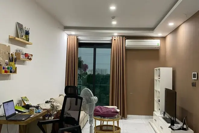 Bán căn 1pn nội thất full thiết kế mở ban công cửa sổ mát 4,2 tỷ 58m2