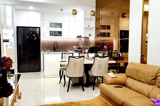 Chuyển nhượng căn hộ The Sun Avenue 2pn giá 5,15 tỷ nội thất full 75m2