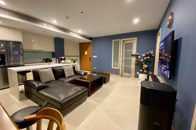 Cho thuê căn 2pn Đảo Kim Cương 30 triệu nội thất full đồ dùng 98m2