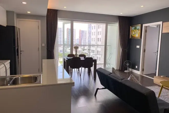 Cho thuê căn hộ Đảo Kim Cương nội thất đẹp 25 triệu 98m2 nhà đẹp