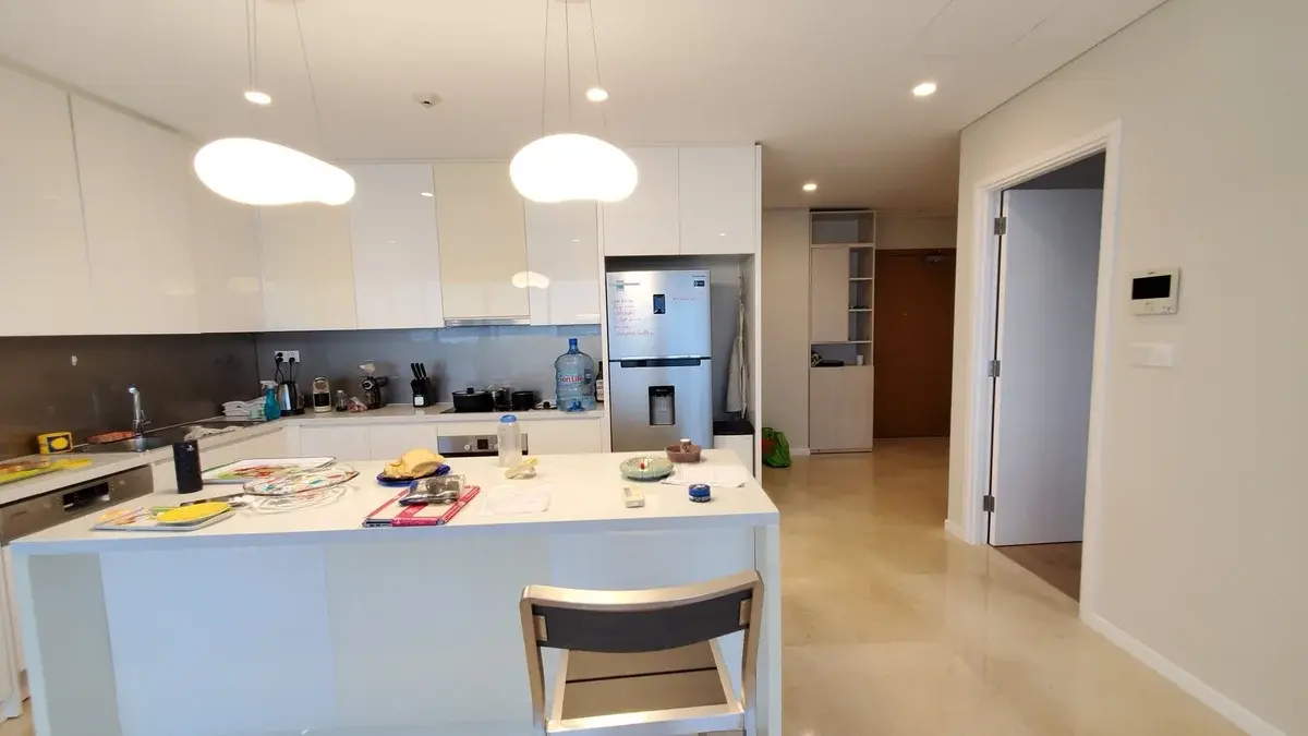 Cho thuê 2pn Đảo Kim Cương giá 1700$ căn góc view sông đẹp