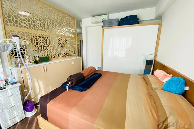 Vista Verde cho thuê 1pn giá 16 triệu nội thất full tầng cao 54m2