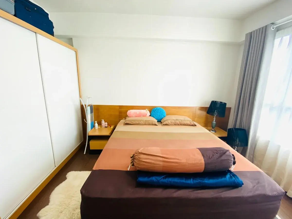 Vista Verde cho thuê 1pn giá 16 triệu nội thất full tầng cao 54m2