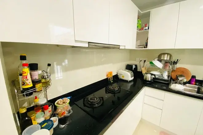 Vista Verde cho thuê 1pn giá 16 triệu nội thất full tầng cao 54m2