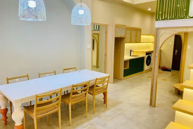 Bán căn studio nhà mới 2,5 tỷ kết hợp mây tre làm chủ đạo 44m2