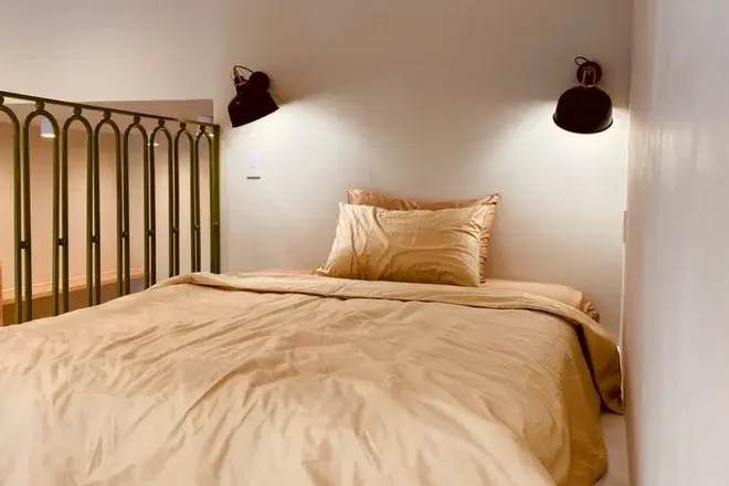 Bán căn studio nhà mới 2,5 tỷ kết hợp mây tre làm chủ đạo 44m2