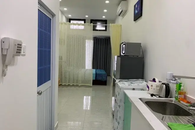 Cho thuê studio 11 triệu full nội thất 37m2 căn đặc biệt có ban công