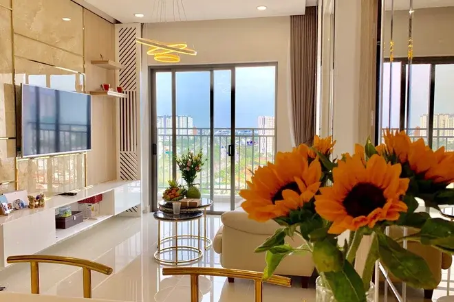 The Sun Avenue cho thuê 1pn giá 15 triệu nội thất full nhà đẹp