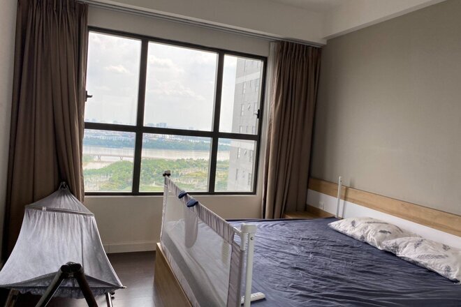 Cho thuê 3PN The Sun Avenue giá 22 triệu 96m2 đầy đủ nội thất