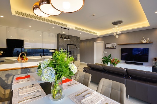 Cho thuê Đảo Kim Cương 3pn giá 42,5 triệu căn góc thiết kế sang trọng