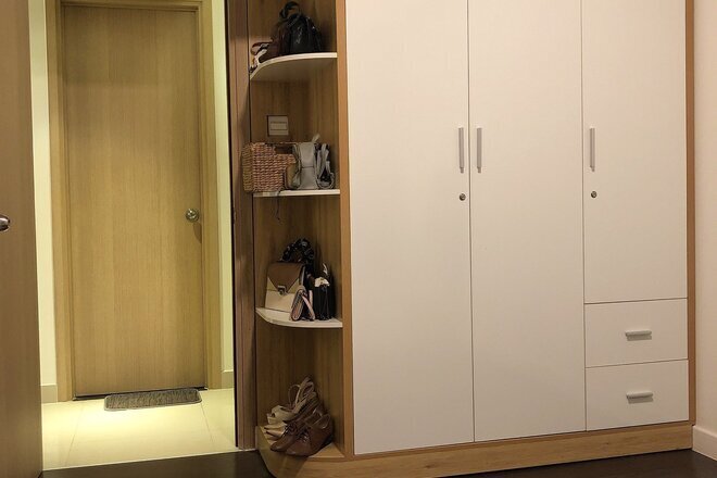 Cho thuê 2pn +1 The Sun Avenue cho thuê giá tốt 16 triệu nội thất full