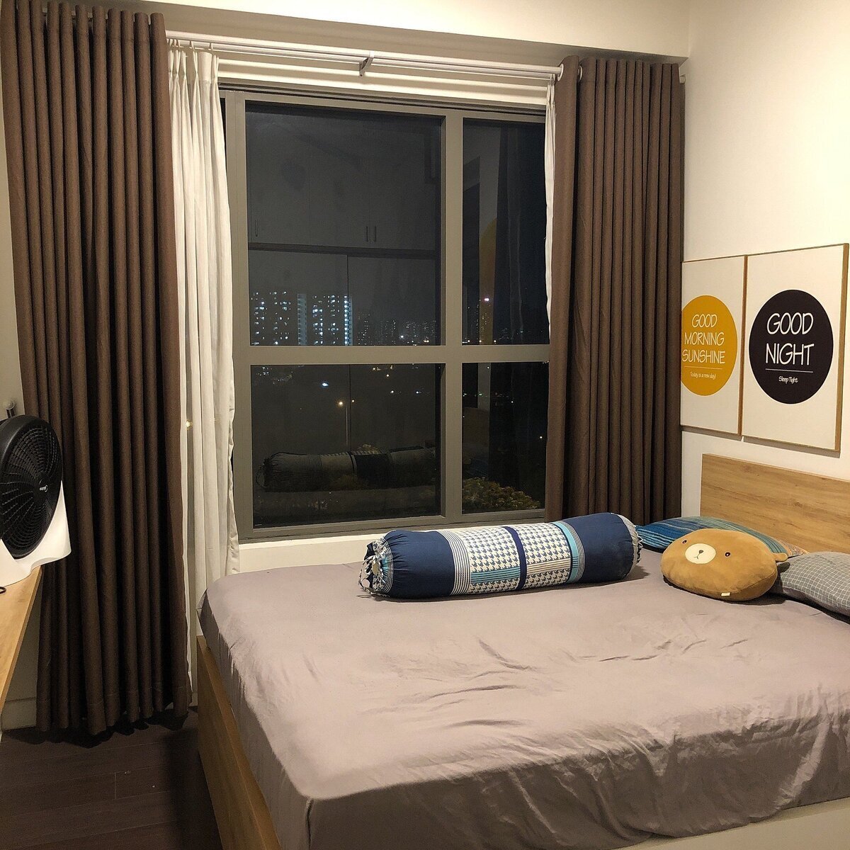 Cho thuê 2pn +1 The Sun Avenue cho thuê giá tốt 16 triệu nội thất full