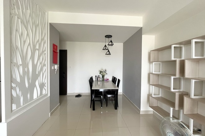 Căn hộ The Sun Avenue cho thuê full nội thất giá 20 triệu 109m2 căn góc