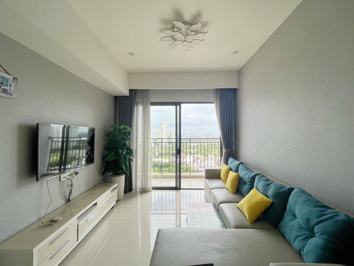 Căn hộ The Sun Avenue cho thuê full nội thất giá 20 triệu 109m2 căn góc