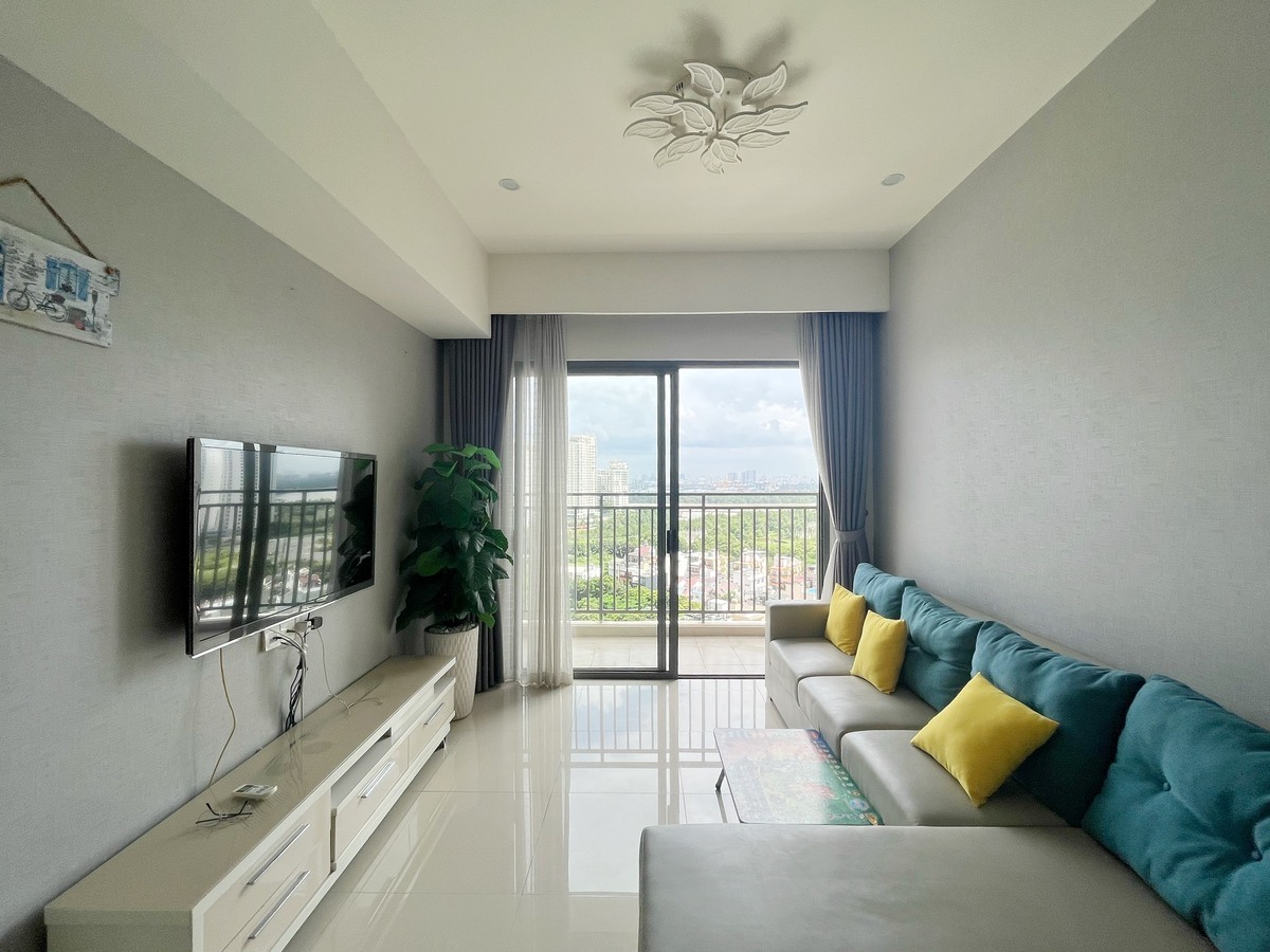 Căn hộ The Sun Avenue cho thuê full nội thất giá 20 triệu 109m2 căn góc