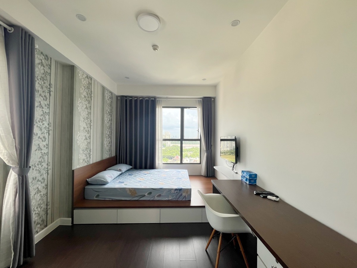 Căn hộ The Sun Avenue cho thuê full nội thất giá 20 triệu 109m2 căn góc