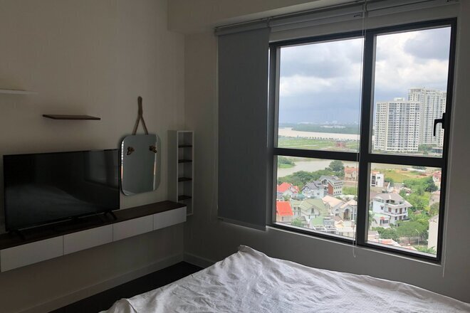 Bán 3pn The Sun Avenue giá 7 tỷ full nội thất 96m2 căn góc view sông