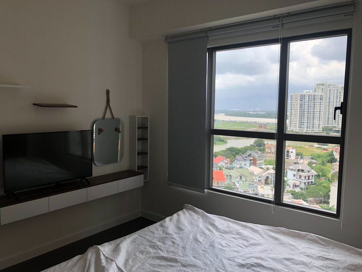 Bán 3pn The Sun Avenue giá 7 tỷ full nội thất 96m2 căn góc view sông