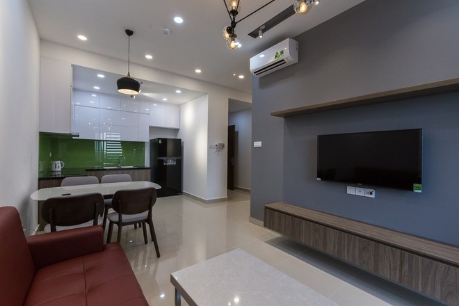 Cho thuê The Sun Avneue giá 17 triệu bao phí nhà đẹp nội thất full đồ