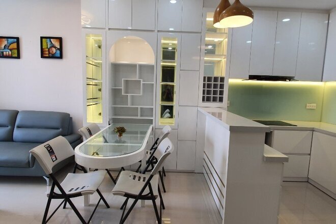 Căn hộ cho thuê 2pn giá 18 triệu đầy đủ nội thất 75m2 The Sun Avenue